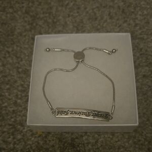 Silver Bracelet with Engraving